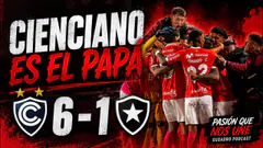 POST SALA: CIENCIANO 6-1 BOTAFOGO: NOCHE MÁGICA DEL PAPÁ DE AMÉRICA