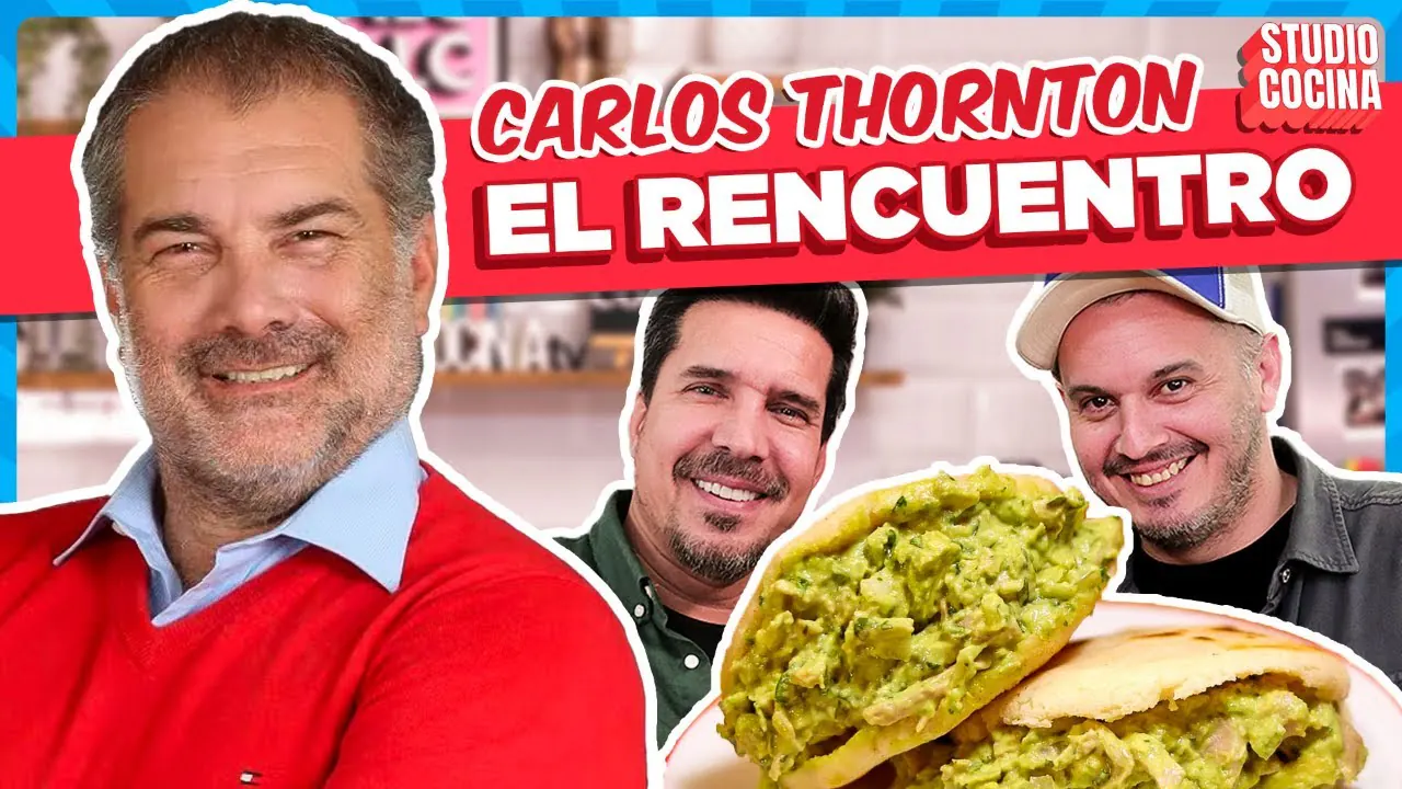Reproducir: CARLOS THORNTON VUELVE A LA ACCIÓN 🔥 I Arepa Reina Pepiada I Studio Cocina