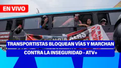 Fe de Erratas | TRANSPORTISTAS BLOQUEAN VÍAS Y MARCHAN CONTRA LA INSEGURIDAD - ATV+