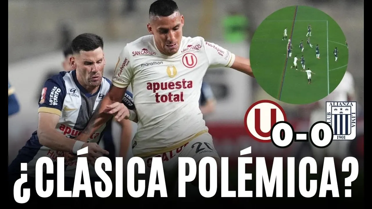 Reproducir: ¡CLÁSICO MÁS ESPERADO DECEPCIONA! Universitario 0-0 Alianza Lima