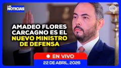 ¿Quién es el nuevo ministro de Defensa? #LasNoticias con Fátima Chávez