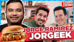JORGEEK COLABORA CON NOSOTROS Crispy chicken burger I Studio Cocina