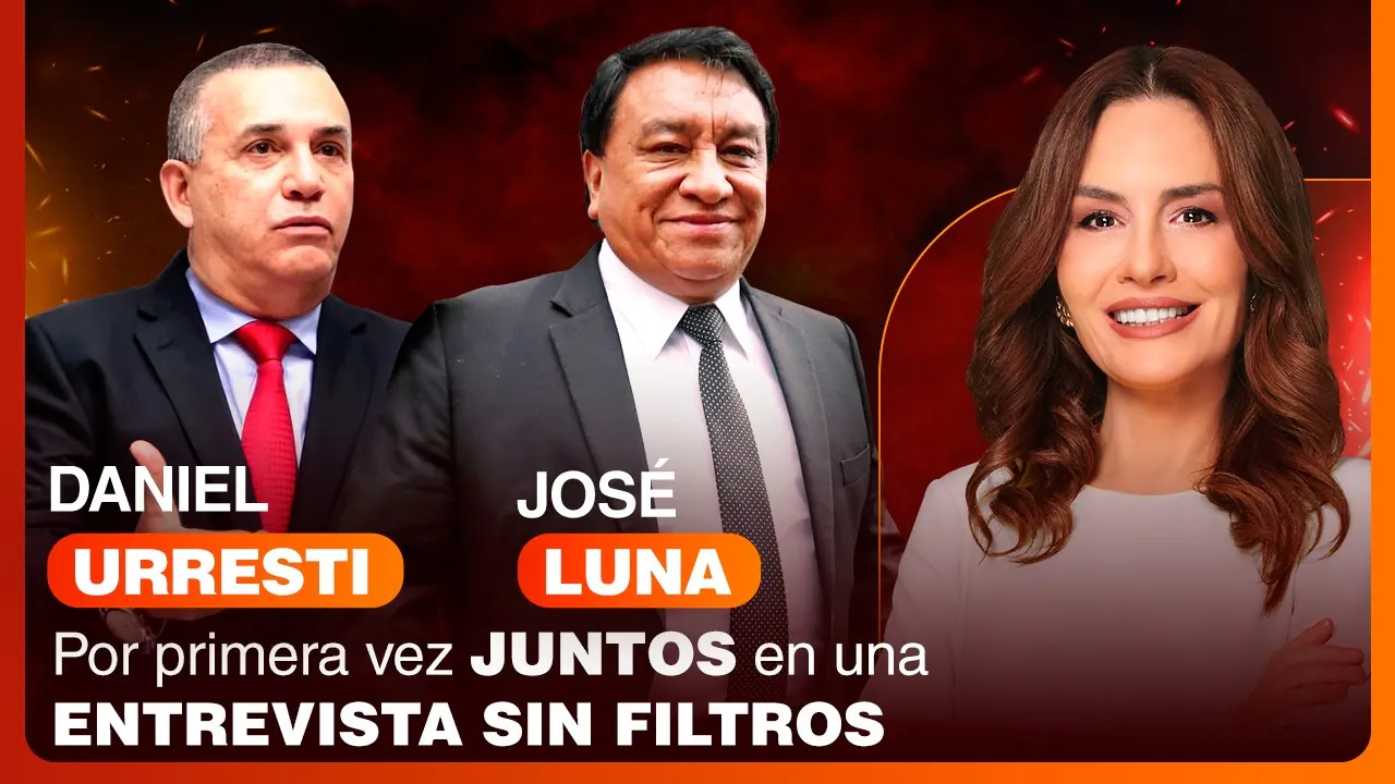 Reproducir: 🔴 FUEGO CRUZADO ELECTORAL 🔥🗣️ JOSÉ LUNA Y DANIEL URRESTI POR PRIMERA VEZ JUNTOS EN UNA ENTREVISTA