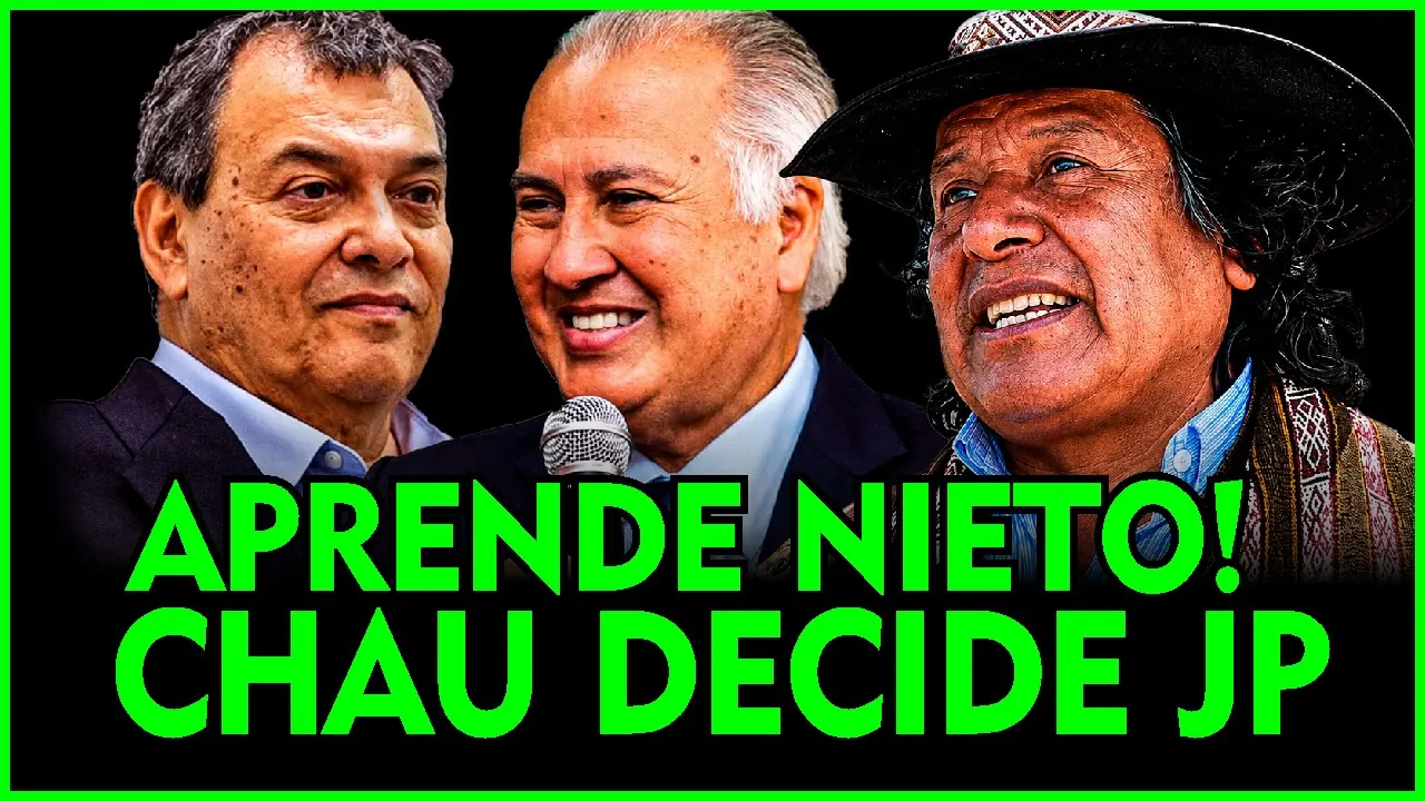 Reproducir: 😱BOMBAZO! LOPEZ CHAU ESCUELEA A NIETO Y PIDE VOTAR POR JP! CHARLA CON PABLO SALAS CHARCAS