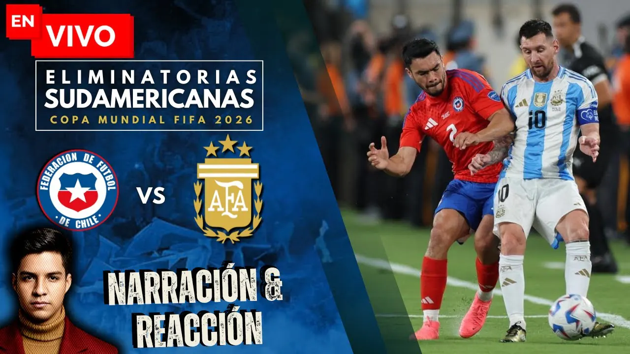 Reproducir: 🔴 CHILE VS. ARGENTINA #ENVIVO EN EL NACIONAL JULIO MARTÍNEZ PRÁDANOS POR LA FECHA 15