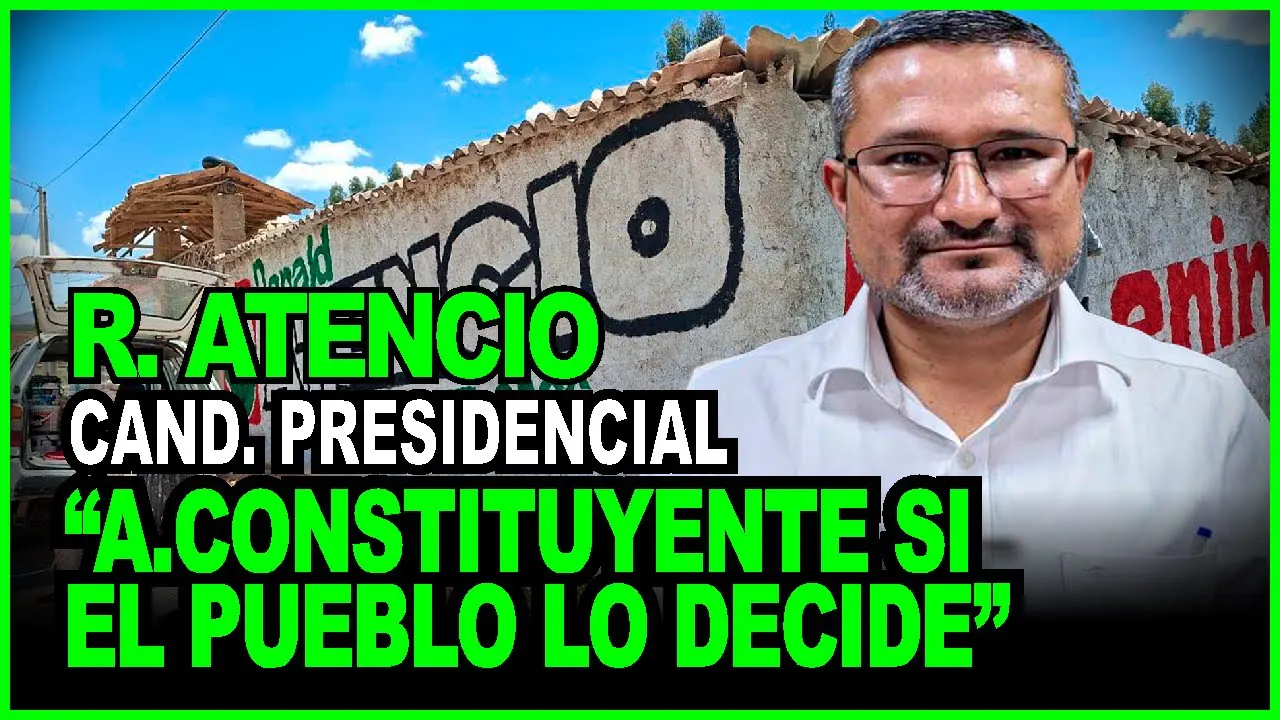 Reproducir: 🚨Elecciones 2026! Dialogo con el candidato de izquierda Ronald Atencio.
