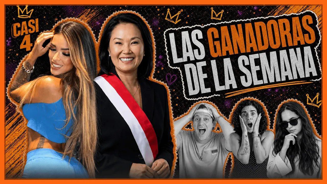 Reproducir: DE LA FARÁNDULA A LA POLÍTICA: SHIRLEY Y KEIKO SON LAS GANADORAS DE LA SEMANA | CASI 4