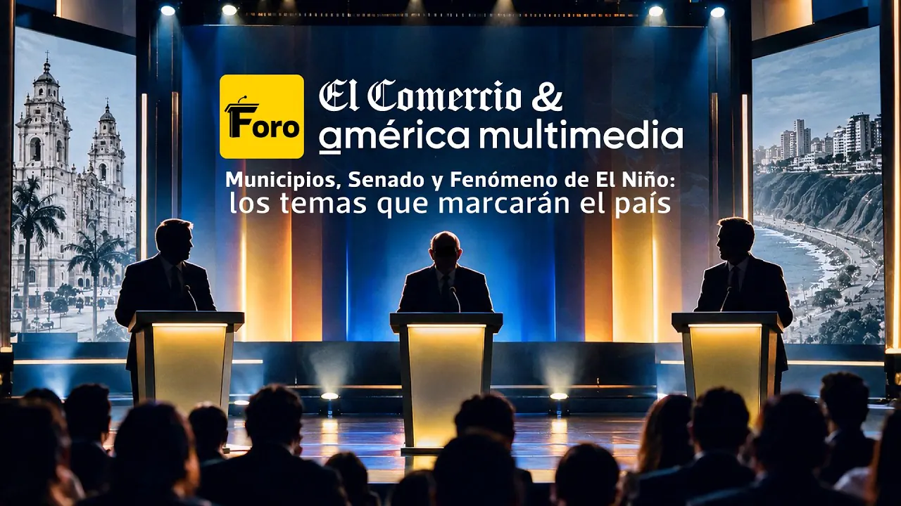 Reproducir: 🔴 FORO MUNICIPAL 2026 EN VIVO: DEBATE DE CANDIDATOS POR LIMA | El Comercio