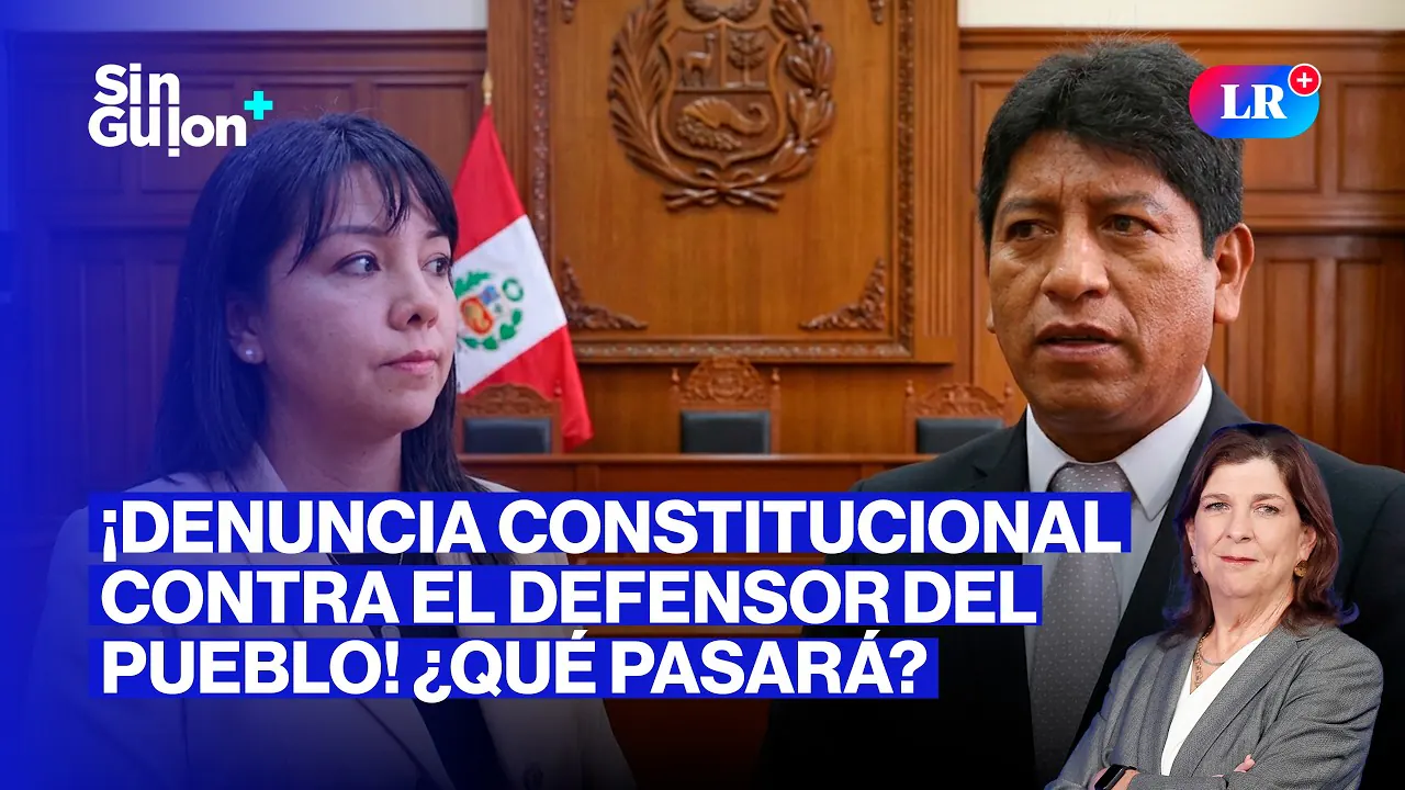 Reproducir: MIRTHA VÁSQUEZ DENUNCIA A DEFENSOR DEL PUEBLO | SIN GUION CON ROSA MARÍA PALACIOS