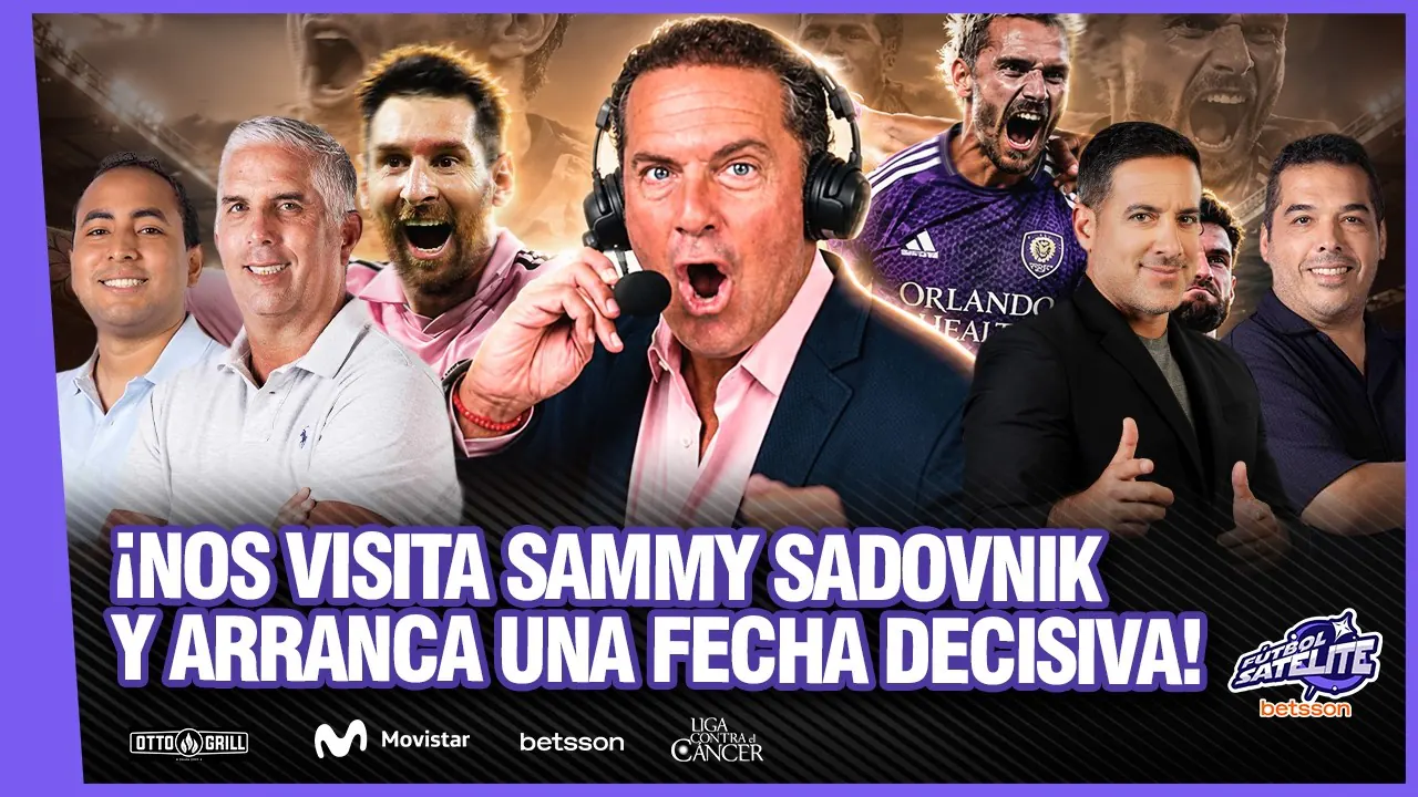 Reproducir: INVITADO DE LUJO: ¡NOS VISITA SAMMY SADOVNIK! | COMIENZA UNA FECHA DECISIVA | #FÚTBOLSATÉLITE