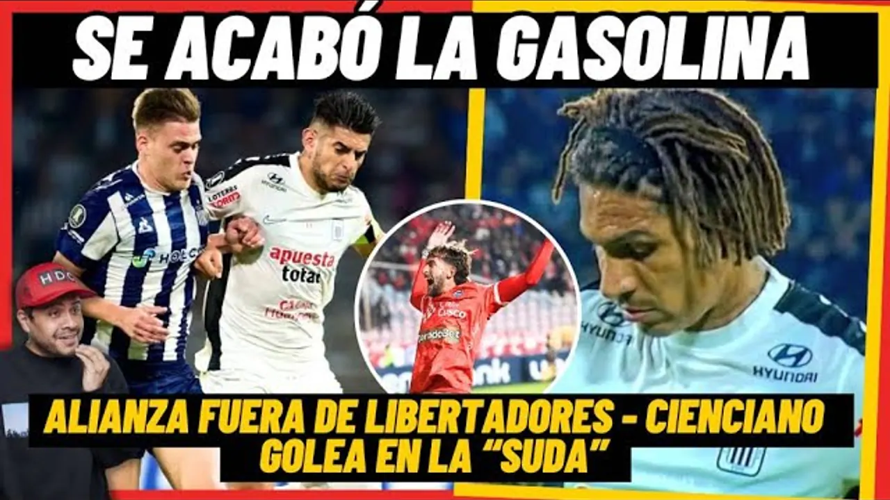 Reproducir: TALLERES (2-0) ALIANZA LIMA : FUERA DE LIBERTADORES - Cienciano (4-0) MANDA EL PAPÁ