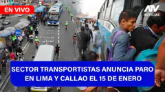 Fe de Erratas | SECTOR TRANSPORTISTAS ANUNCIA PARO EN LIMA Y CALLAO EL 15 DE ENERO - ATV+