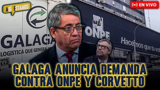 #ENVIVO | GALAGA ANUNCIA DEMANDA CONTRA ONPE Y PIERO CORVETTO | #ASÍESTAMOS