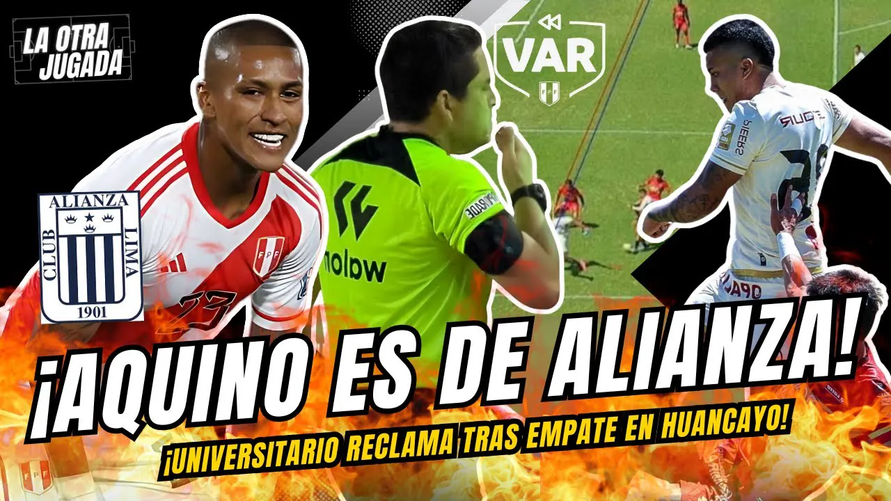 Reproducir: ¡PEDRO AQUINO LLEGA A ALIANZA LIMA! - Universitario reclama tras empate en Huancayo #laotrajugada