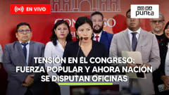 TENSIÓN EN EL CONGRESO: FUERZA POPULAR Y AHORA NACIÓN SE DISPUTAN OFICINAS | HORA PUNTA