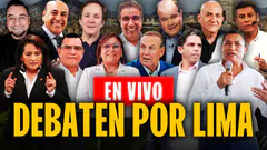 DEBATE MUNICIPAL LIMA 2026 EN VIVO: SEGUNDA FECHA - CANDIDATOS SE ENFRENTAN POR LA ALCALDÍA