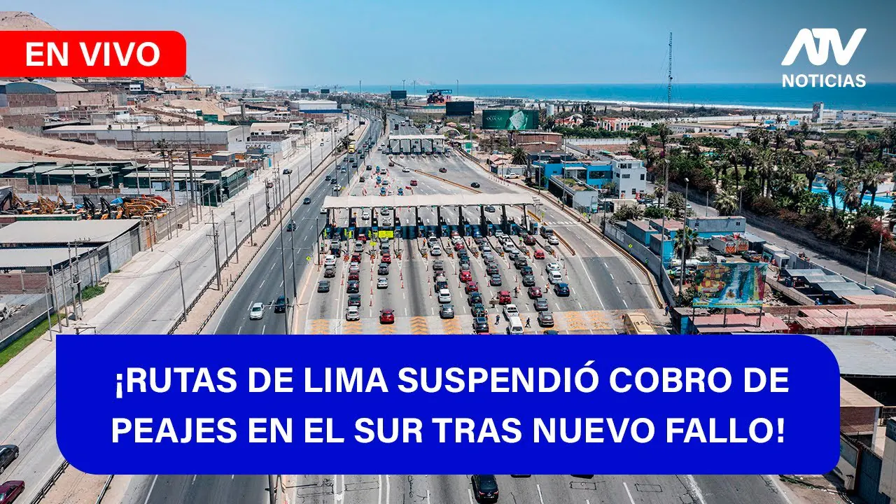 Reproducir: De 5 a 7 🎧✨📱🎙️ ¡RUTAS DE LIMA SUSPENDIÓ COBRO DE PEAJES EN EL SUR TRAS NUEVO FALLO!