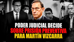 #EnVivo Martín Vizcarra: Hoy deciden su prisión preventiva