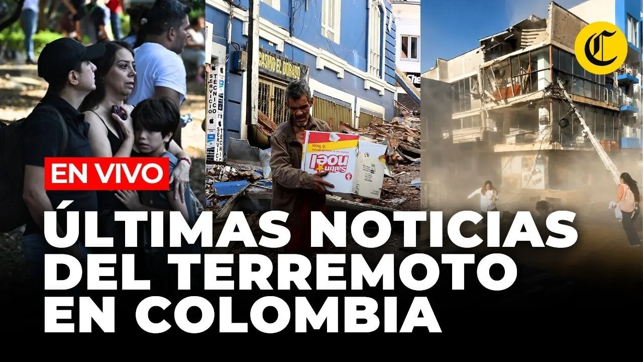 Reproducir: 🔴 ÚLTIMAS NOTICIAS DE COLOMBIA TRAS TERREMOTO 7.4: RESCATES Y CIFRA DE FALLECIDOS | El Comercio