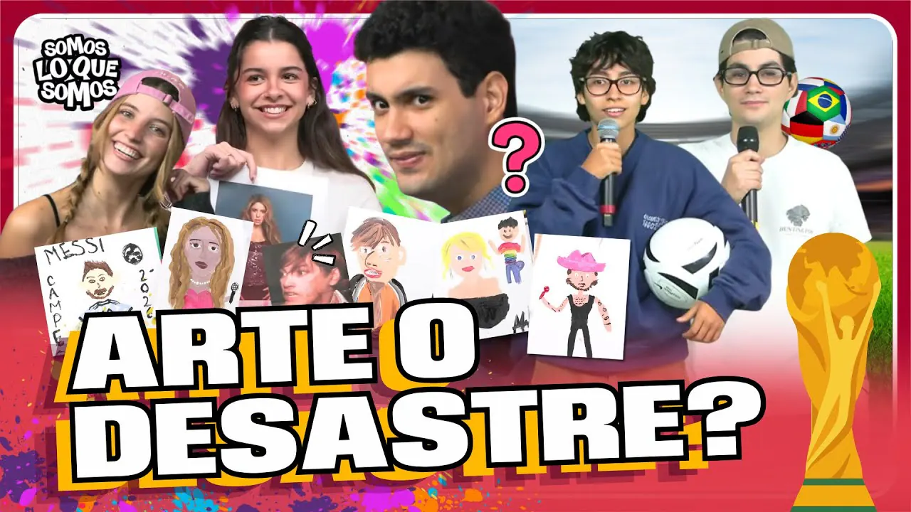 Reproducir: QUIEN PINTA MEJOR?! | COMPETENCIA!!| SOMOS LO QUE SOMOS