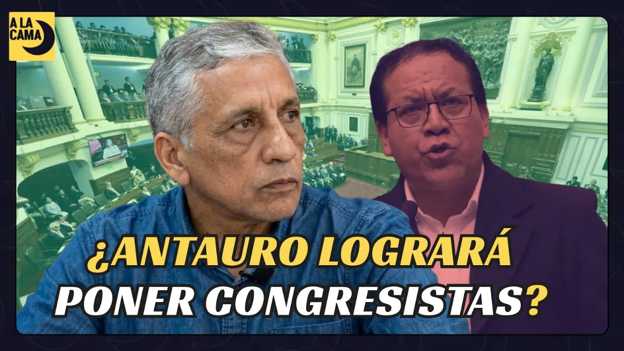 Reproducir: ¿LOGRARÁ ANTAURO HUMALA COLOCAR GENTE EN EL CONGRESO? | #AlaCama 10 MAR