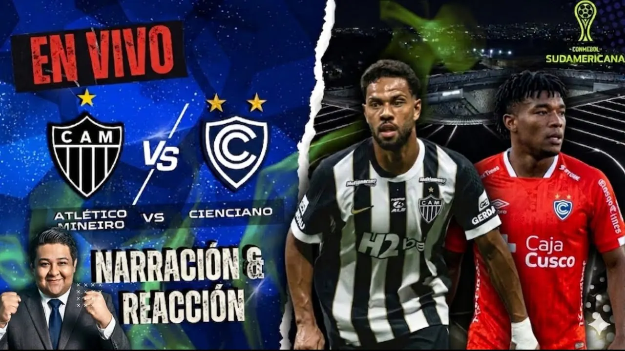 Reproducir: ⚽ ATLÉTICO MINEIRO vs CIENCIANO EN DIRECTO 🔥 | Sudamericana 2026 | Narración EN VIVO + Reacciones