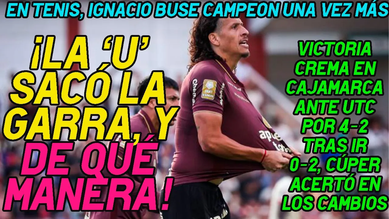 Reproducir: CREMAS GANARON TRES DE CUATRO SALIDAS EN ALTURA / INGA FUE LA FIGURA JUNTO A POLO Y CONCHA