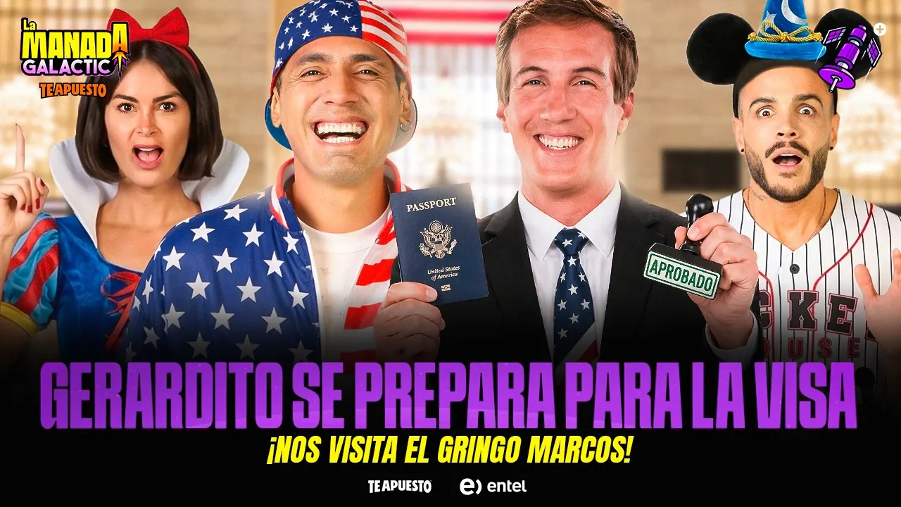 Reproducir: PREPARAMOS A GERARDITO PARA QUE SAQUE SU VISA | ¿IRL CON EL JEFE EN DISNEY? | #LAMANADAGALÁCTICA