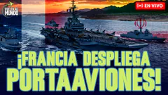 #ENVIVO | ¡TENSIÓN EN EL MAR ROJO! FRANCIA MOVILIZA PORTAAVIONES ANTE CRISIS MUNDIAL #VUELTAALMUNDO