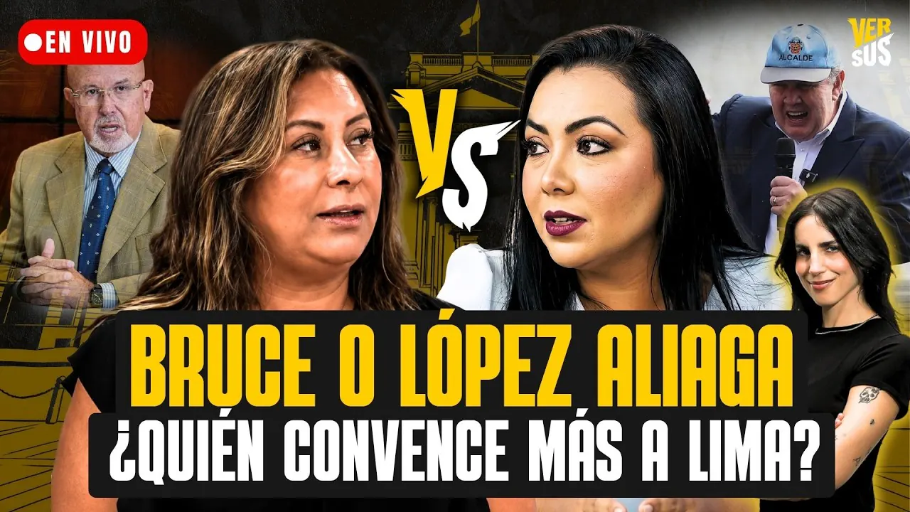 Reproducir: 🟠 LÓPEZ ALIAGA VS. BRUCE: ¿QUIÉN LLEGA MEJOR PREPARADO A LA CAMPAÑA POR LIMA? | Versus