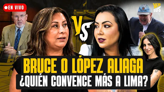 LÓPEZ ALIAGA VS. BRUCE: ¿QUIÉN LLEGA MEJOR PREPARADO A LA CAMPAÑA POR LIMA? | Versus