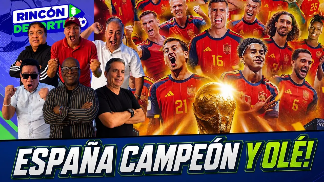 Reproducir: ¡ESPAÑA ES EL CAMPEÓN DEL MUNDO!🏆| RINCÓN DEPORTIVO