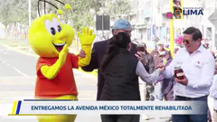 Inauguración de la av. México | 4 de julio.
