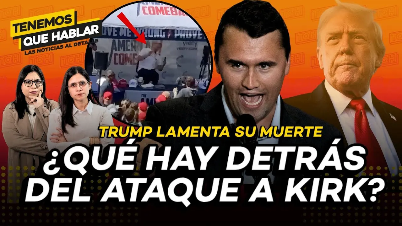 Reproducir: 🔴 Charlie Kirk muere: todo lo que se sabe del atentado durante un mitin en Utah | TQH EN VIVO