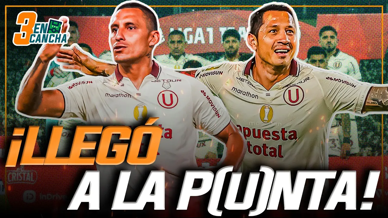 Reproducir: 🔴#ENVIVO |  ¡LA 'U' LLEGÓ A LA PUNTA LUEGO DE GOLEAR 3 A 0 A CHANKAS! ¿LAPA EN SU PRIME? #3ENCANCHA