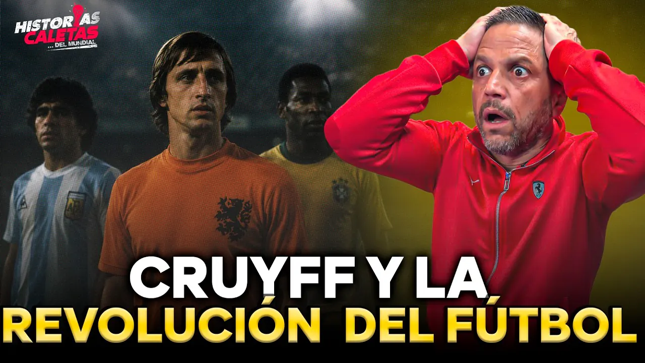 Reproducir: ⚽🔴MUNDIAL DEL 74: JOHAN CRUYFF REVOLUCIONA EL FÚTBOL #HISTORIASCALETAS