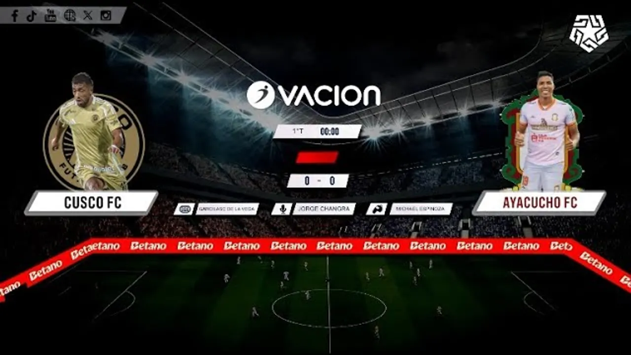 Reproducir: Cusco FC vs Ayacucho FC por RADIO OVACIÓN 🔴 #ENVIVO | LIGA 1 TE APUESTO