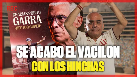 CUPER FUERA, SE ACABO LA NOVELA TURCA Y EL VACILON CON LOS HINCHAS