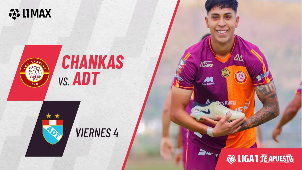 Reproducir: 🔴 Chankas vs ADT EN VIVO por la fecha 18 del Torneo Apertura 2025 de la Liga1 Te Apuesto