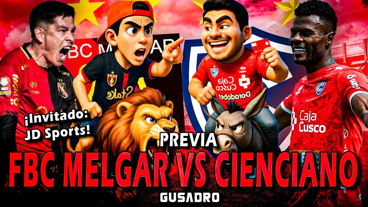 Reproducir: PREVIA MELGAR VS CIENCIANO - GUSADRO Y JD SPORTS EN VIVO (HOY 8:00 PM)