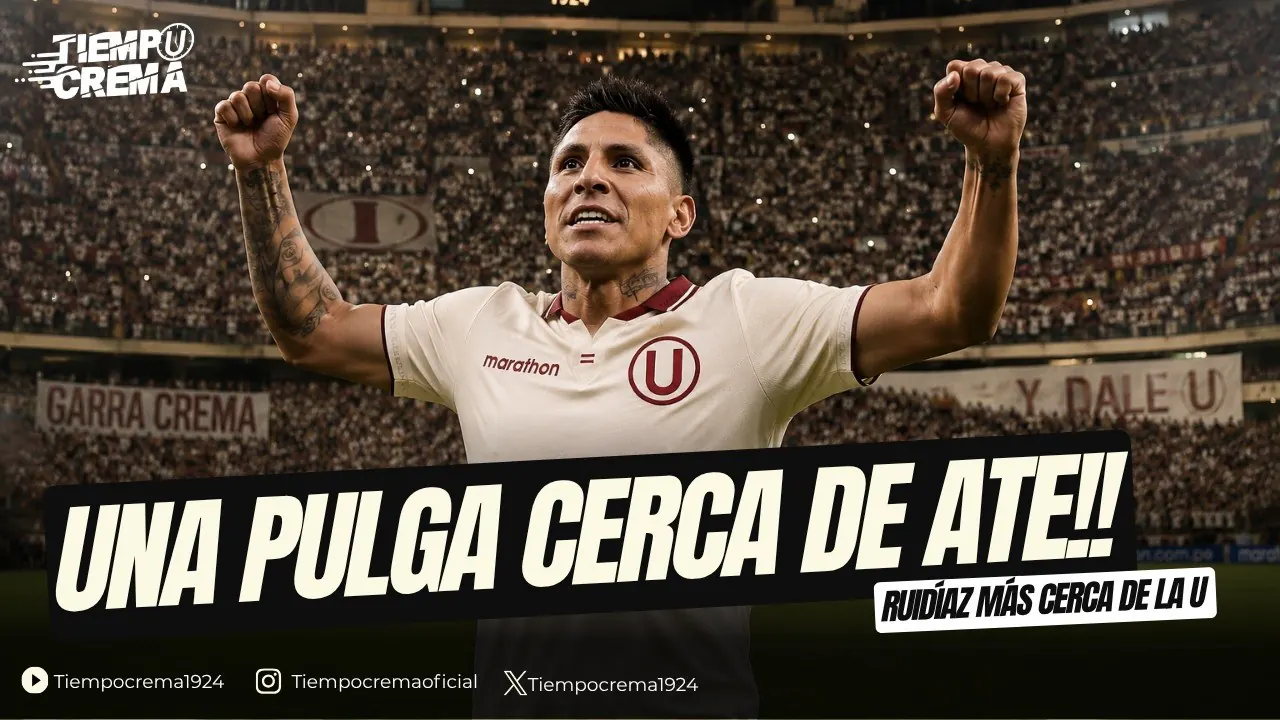 Reproducir: RAÚL RUIDÍAZ MÁS CERCA DE UNIVERSITARIO| TIEMPO CREMA x OVACIÓN