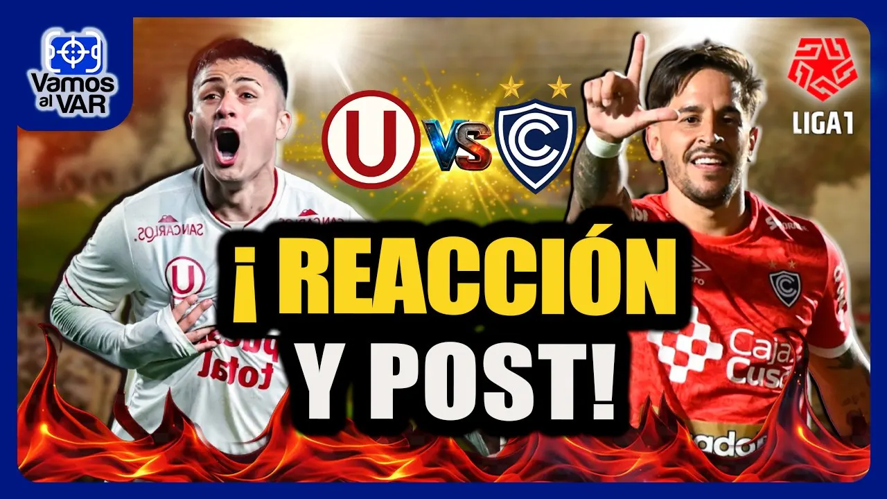 Reproducir: 🔴 EN VIVO⚡Universitario vs Cienciano: reacción en caliente al duelo en el Monumental  #FEEG2026