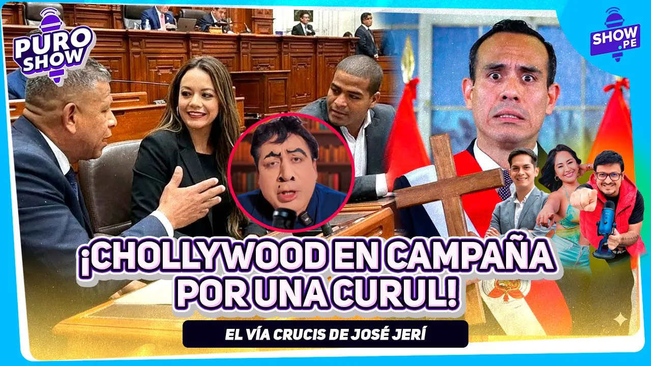 Reproducir: 🔴¡El Vía Crucis de JOSÉ JERÍ! Chollywood en el congreso #Puroshow