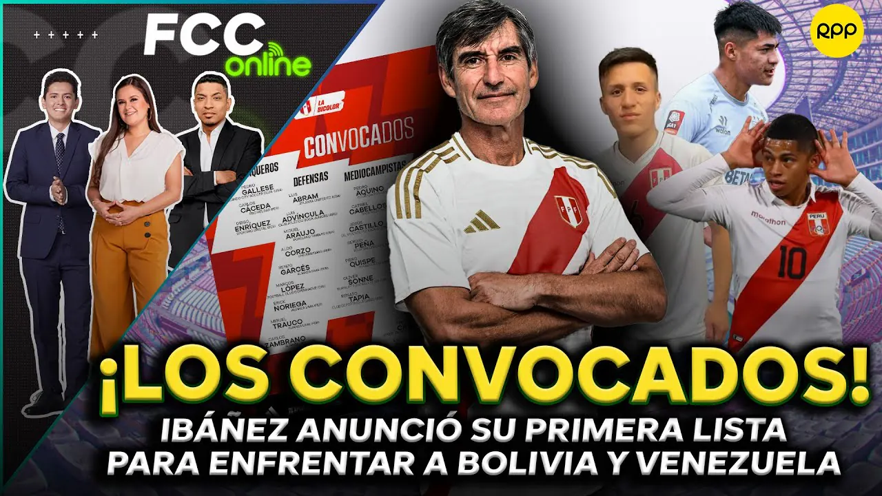Reproducir: #ENVIVO EL PRIMER LLAMADO DE IBÁÑEZ | ALIANZA LIMA AL MUNDIAL DE CLUBES #FCCONLINE