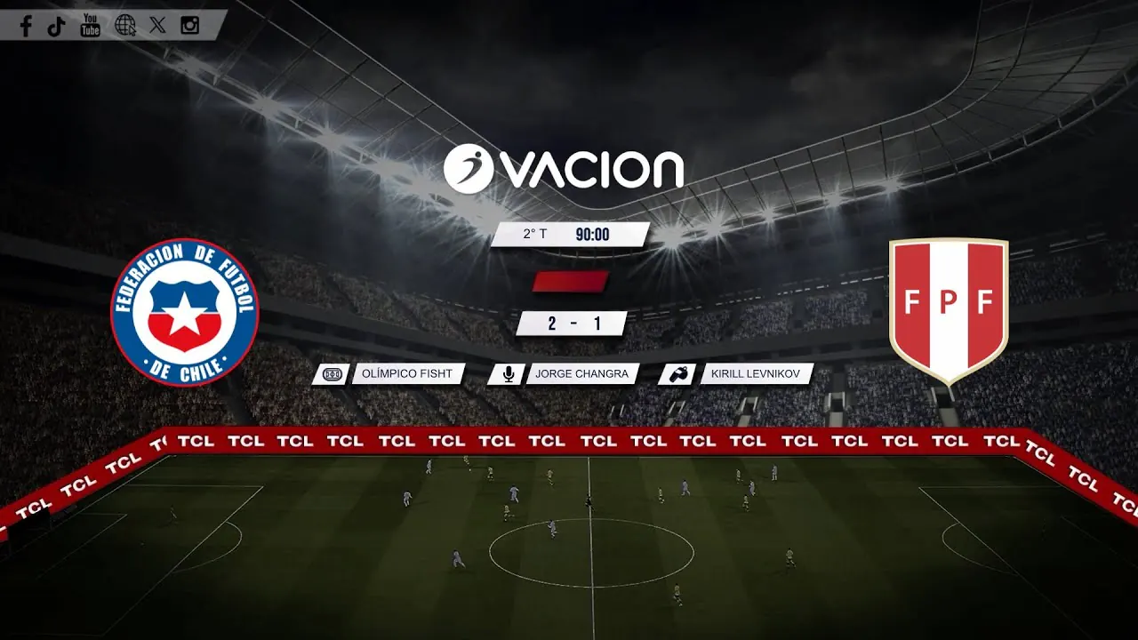 Reproducir: Chile vs Perú por RADIO OVACION 🔴 #ENVIVO | AMISTOSO INTERNACIONAL