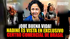 #EnVivo Nadine Heredia vista en exclusivo centro comercial en Brasil | La Opinión de Diego Acuña