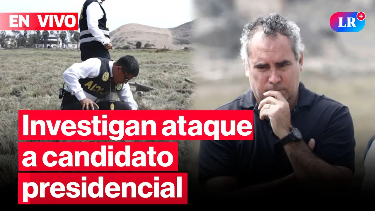 Reproducir: 🔴 RAFAEL BELAUNDE: precandidato presidencial sufre atentado | #EnVivoLR