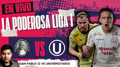 JUAN PABLO II VS UNIVERSITARIO #ENVIVO | LIGA 1 2025 FECHA 13 | NARRA JAROL ALVARADO