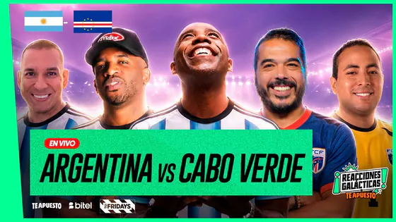 EN VIVO ARGENTINA - CABO VERDE | REACCIONES JEFFERSON FARFÁN CUTO GUADALUPE Y PEÑA BONATTI PACHECO