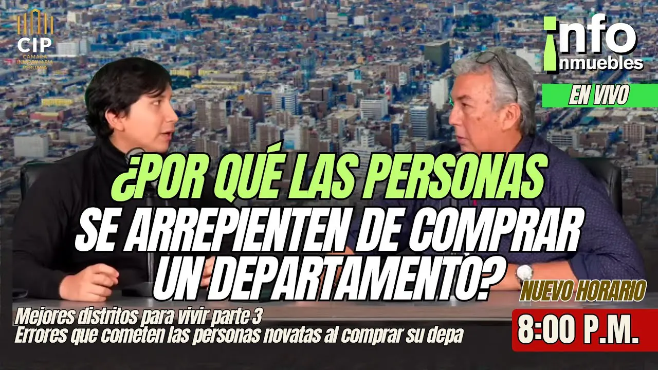 Reproducir: ¿POR QUÉ LAS PERSONAS SE ARREPIENTEN DE COMPRAR UN DEPARTAMENTO? - INFOINMUEBLES